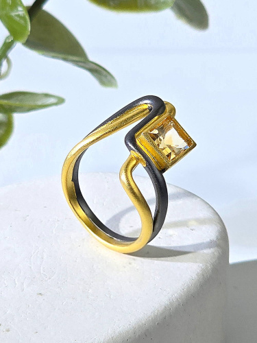 Серебряное кольцо